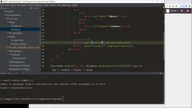 MODX React CMP a PHP Restful API setup смотреть онлайн