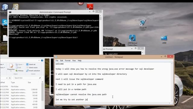 How to reset java exe path on sql developer смотреть онлайн