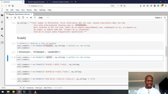 Introduciton to Regular Expressions using Python смотреть онлайн