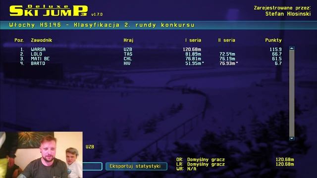 Granie z ekipą! - Deluxe Ski Jump 3 - WarGra смотреть онлайн