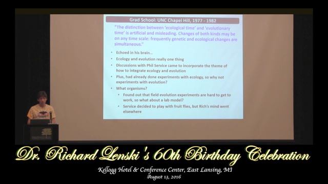 Dr. Zach Blount- Rich Lenski- A man, a career, and his place in science смотреть онлайн