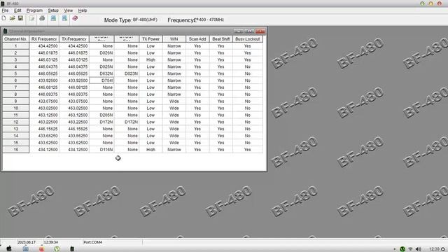 прошивка Рации Baofeng T15 RU