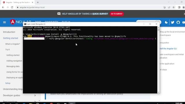 how to install Angular Cli on windows смотреть онлайн