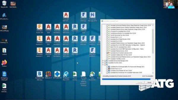 How to Use the Autodesk Uninstall Tool