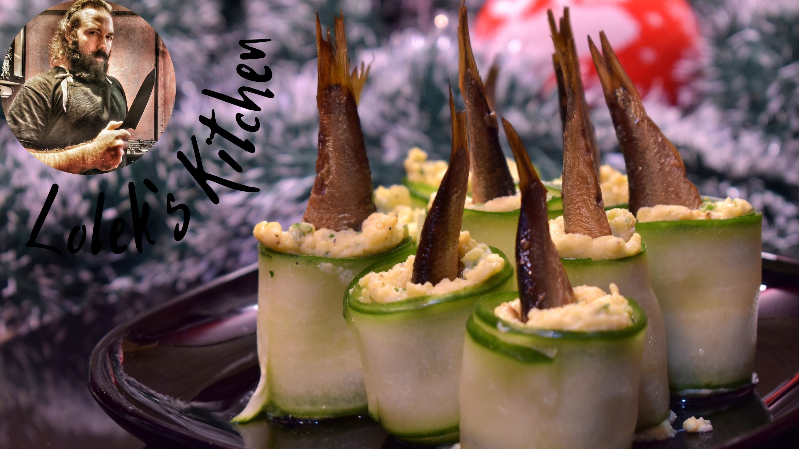 Гениальная ЗАКУСКА на Новый Год! Огуречные Рулетики со Шпротами.