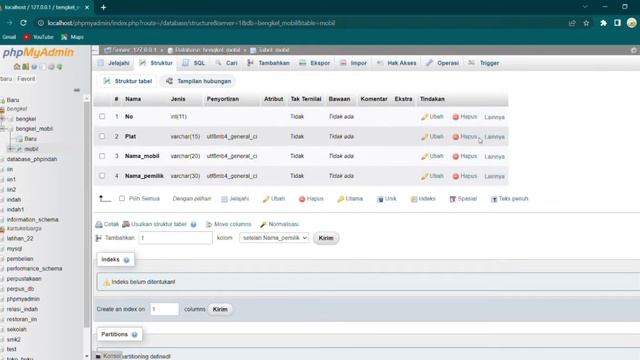 Membuat database dengan localhost/phpmyadmin смотреть онлайн