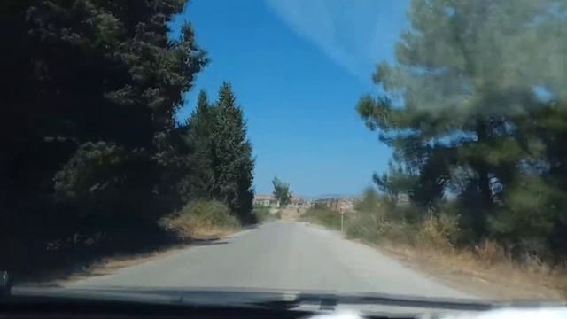 Кипарисовая аллея Остров Лесбос