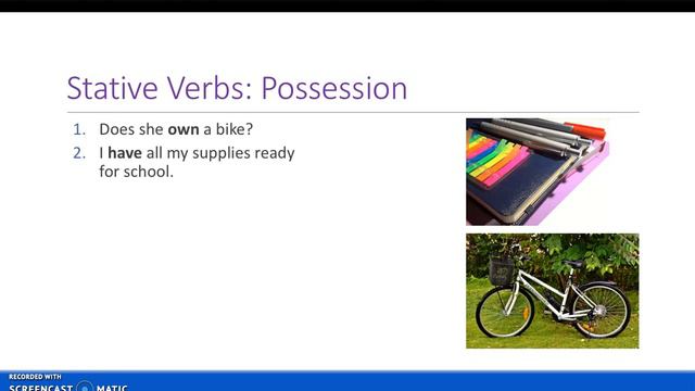 Progressive and Non Progressive Verbs смотреть онлайн