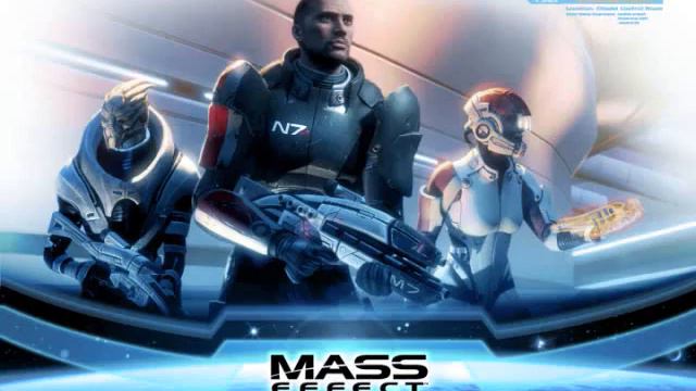 Mass Effect 1-2-3 Galaxy Map OST смотреть онлайн