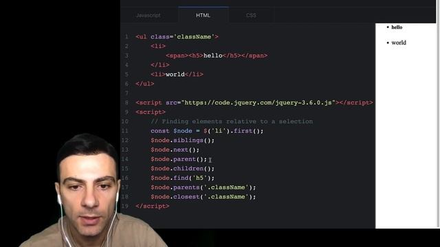 JQuery смотреть онлайн