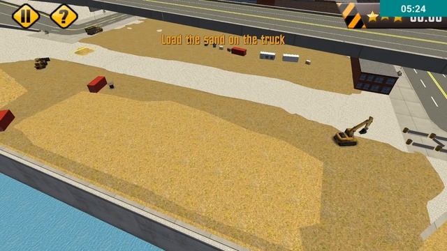 Construction Sim 3D Road works Android Gameplay HD смотреть онлайн