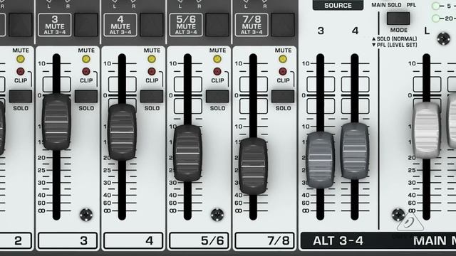 XENYX X1204USB Premium 12-Input 2/2-Bus Mixer смотреть онлайн
