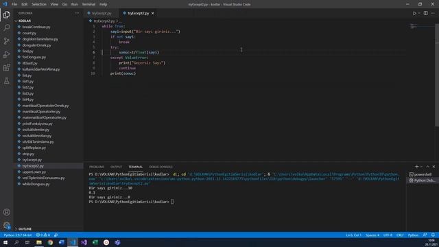 Python -Zero Division Error Hatası смотреть онлайн