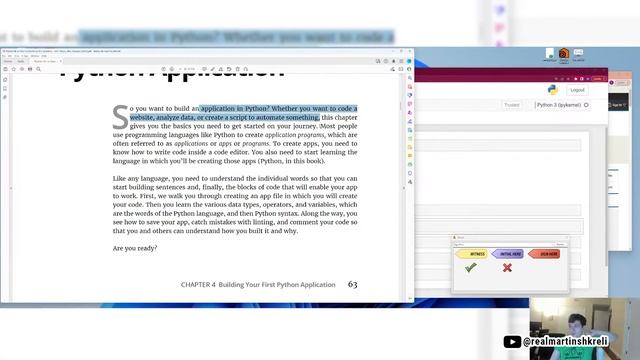 Building Your First Python App! | Python Tutorial | PART 2 | Martin Shkreli смотреть онлайн