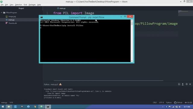 How To Install Pillow | PIL Module | Pip Install Pillow | Python | Yoo The Best |