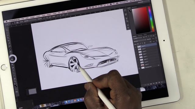 iPad Pro - Astropad Review: Photoshop on an iPad Pro смотреть онлайн