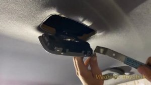 KIA Rio. Как снять потолок.