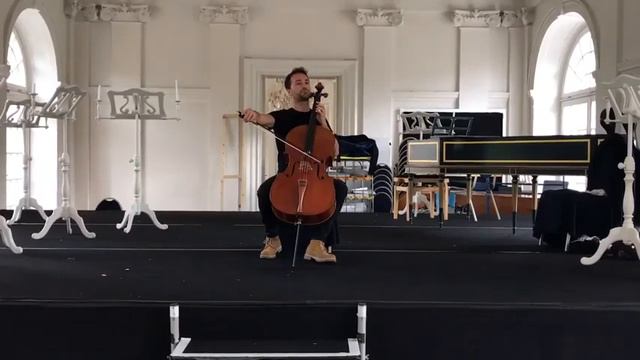 Johann Sebastian Bach (1685-1750) Suite Nr 1 Cello Solo - Prélude - Yann Merker смотреть онлайн