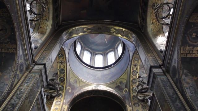 KYIV, UKRAINE, St Volodymyr's Cathedral смотреть онлайн