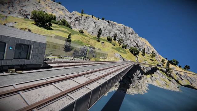 Secret Hidden Train Track Block NO MODS - Space Engineers смотреть онлайн