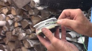 косилка штиль FS-38 катушка нового образца,установка лески