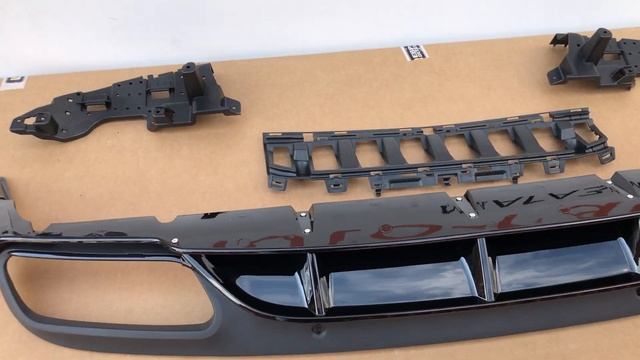 Диффузор на Mercedes-Benz W205 6.3 AMG Edition1