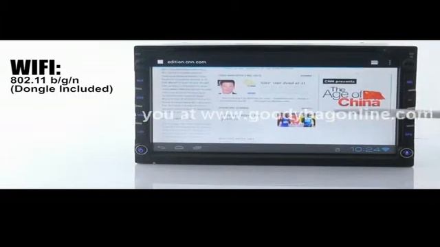 2 DIN Android Car DVD Player "Roadoraptor" - 7 Inch Screen, GPS, WiFi, Digital DVB-T TV смотреть онлайн