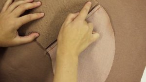 Прорезной карман с листочкой на футере с начесом | Быстрый, но подробный мастер-класс