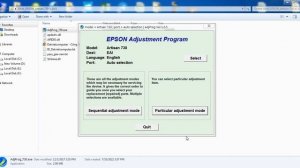 AdjProg reset epson artisan 730, Epson Artisan 730 Resetter Waste Ink Pad Counter