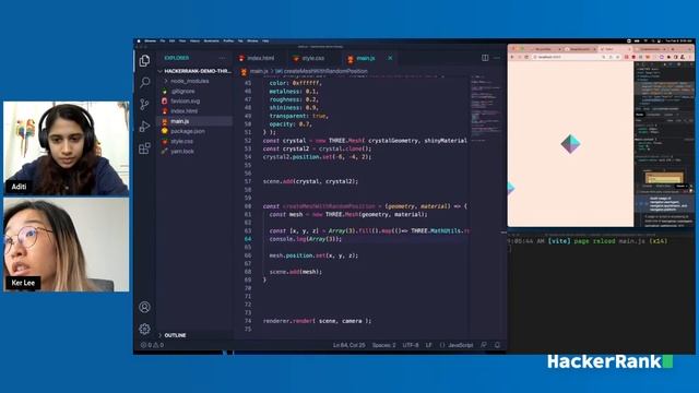 Make a Portfolio Using Three.js to Land Dream Jobs, With All Star Ker Lee смотреть онлайн