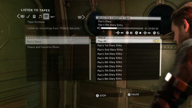 MGS GZ -Cassette Tapes- Paz Dairy (jp) смотреть онлайн