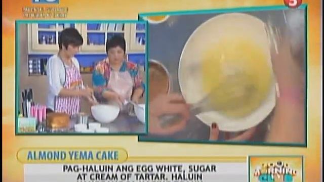 Good Morning Club- Luto na ba T'yang (June 1)- Almond Yema Cake Part 1 смотреть онлайн