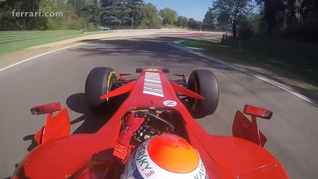 Onboard The F2007 Around Imola Circuit