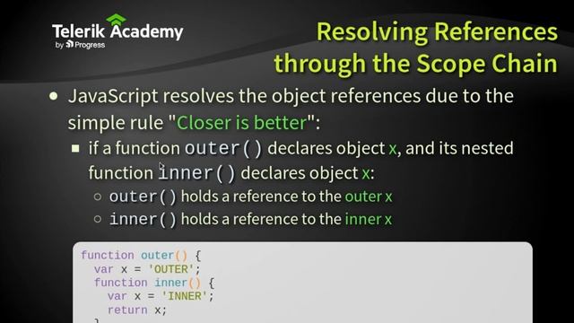 Scopes and Closures смотреть онлайн