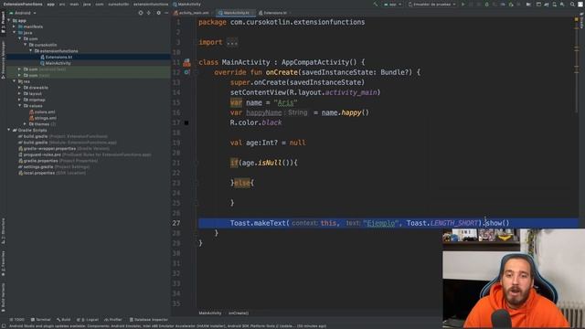 [¡5 ejemplos!] Funciones de EXTENSIÓN en KOTLIN + 5 ejemplos (el último es BRUTAL) смотреть онлайн