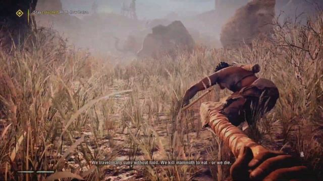 Far Cry Primal The Mammoth Hunt Scene 4K PS5 Gameplay смотреть онлайн