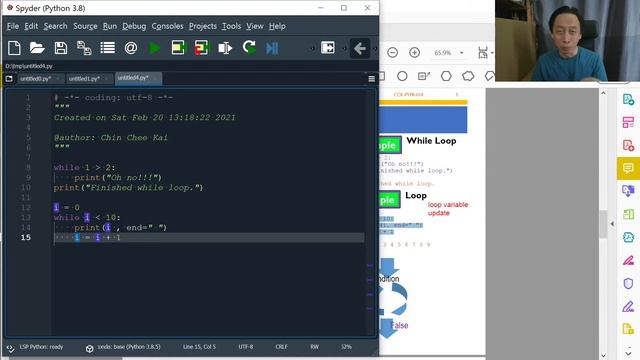 Python Programming - Logic Flow T02 - Loop While (Part 1/5) смотреть онлайн
