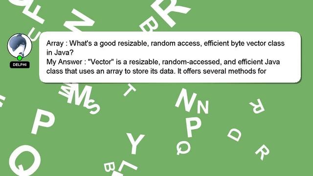 Array : What's a good resizable, random access, efficient byte vector class in Java? смотреть онлайн