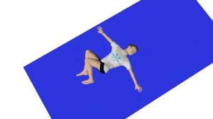 Комплекс упражнений для позвоночника "Крокодил".