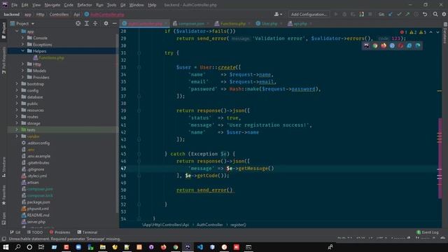 Vue Authentication with Laravel Passport Part - 02 смотреть онлайн