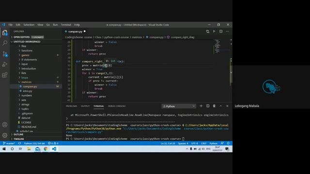 Python Crash Course: Lesson 24 - Tic Tac Toe Complete!! смотреть онлайн
