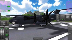 TFS GUNSHIP MOD Review | Turboprop Flight Simulator