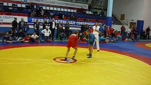 Всероссийский день самбо, г. Саратов, юноши 2002-2003 г.р., 42 кг. Ионов А. - Пэлыпив Н. смотреть онлайн