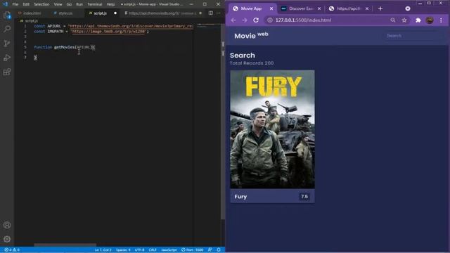 How to Create a Responsive Movie Website Using HTML CSS and JavaScript смотреть онлайн
