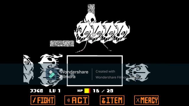 Undertale Fan Game/Undertale Ep.1 JJGO! Vs W.d.gaster
