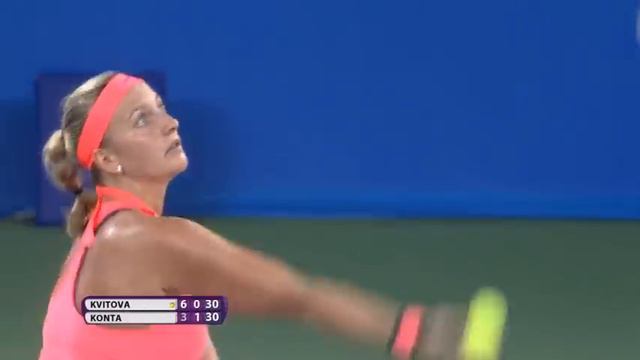 2016 Wuhan Open Quarterfinal | Petra Kvitova vs Johanna Konta | WTA Highlights смотреть онлайн