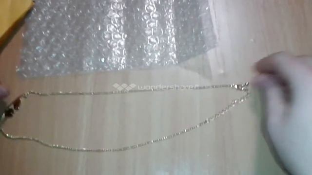 Посылка с AliExpress №4 Цепочка позолоченная 5$ +НОВОСТИ смотреть онлайн