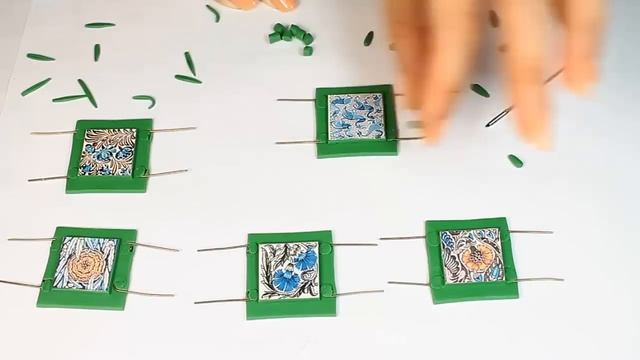 DIY: Необычный перевод изображения на полимерную глину / Мастер класс / Техники лепки смотреть онлайн