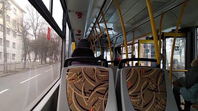 Автобус Минска МАЗ-203.069,гос.№ АС 3440-7, марш.23 (03.02.2019) смотреть онлайн
