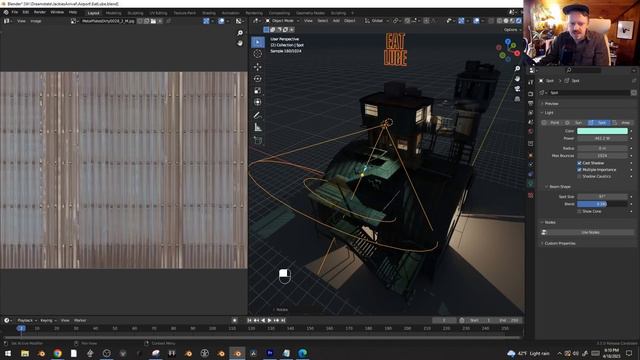 Modeling a Desert Hangar смотреть онлайн